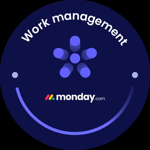 monday.com Work Management badge